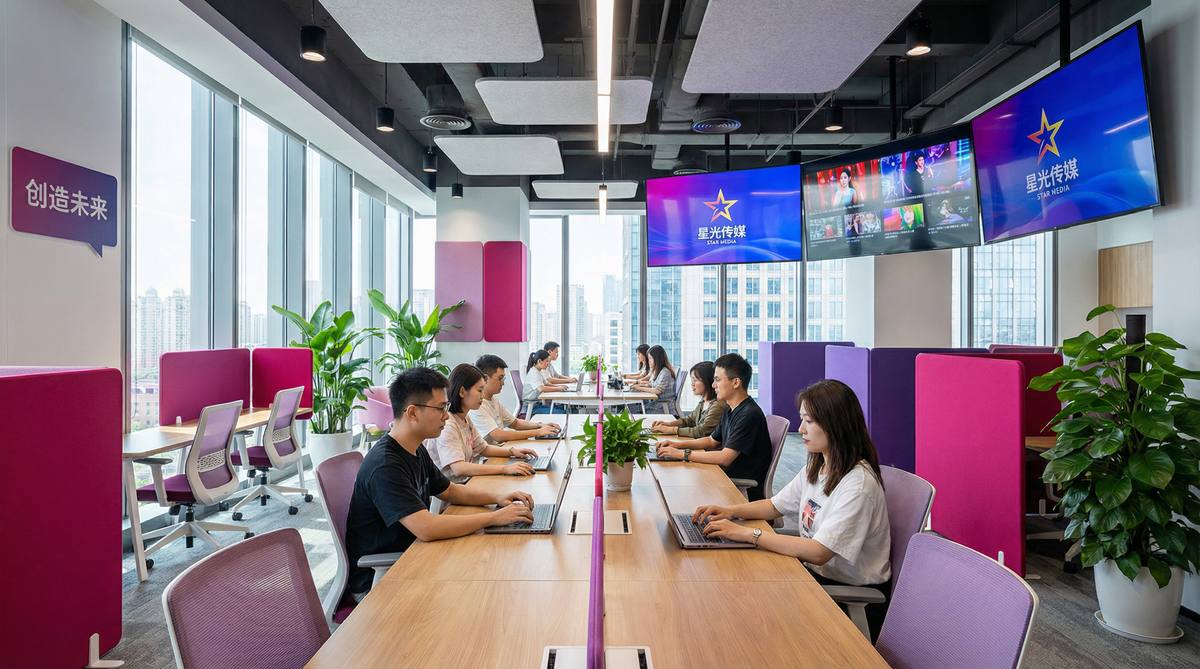 国产影视传媒公司团队